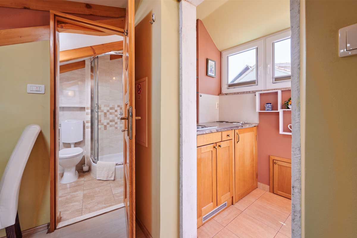Attic apartment